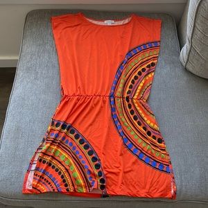 Orange Venus coverup size medium.